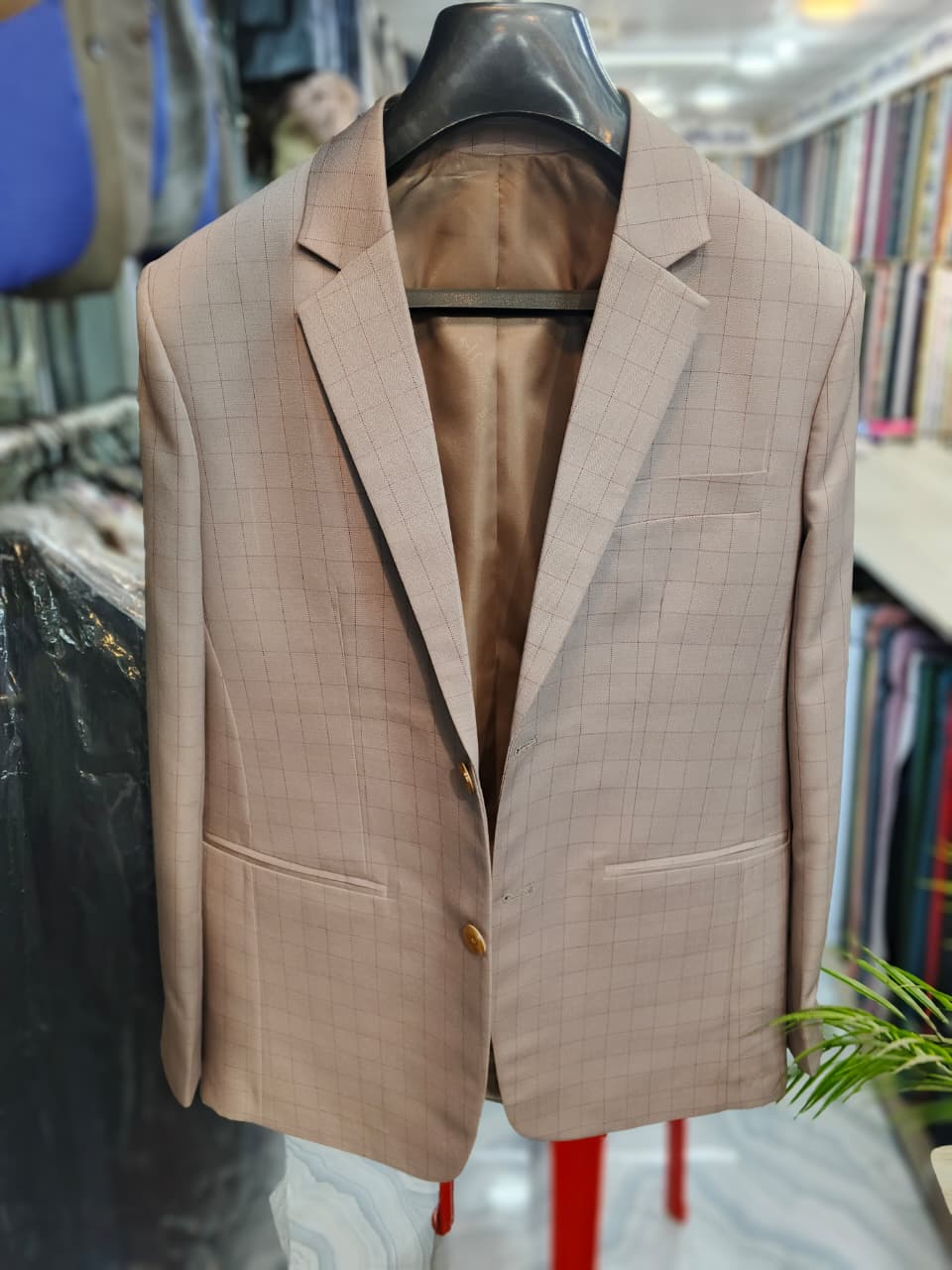 Solid Stripe Colour Premium Blazer